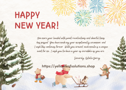 Modern Watercolor Happy New Year Greeting Cards | Elegant 2026 Artistic Celebration