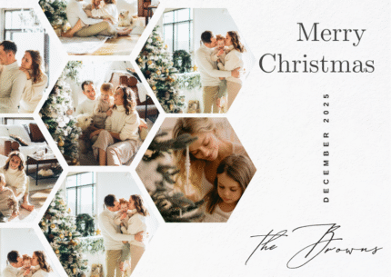 Picture Collage Christmas Card