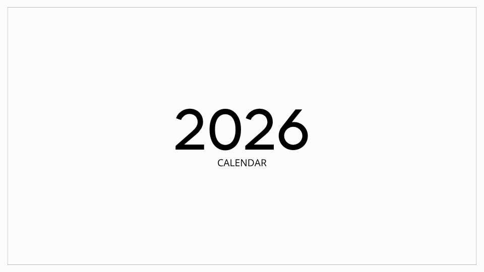 2026 Printable Calendar | Black and White Simple Monthly 2026 Calendar – Editable Canva Template | Simple BW 2026 Printable Calendar 2026 Printable Calendar | Black and White Simple Monthly 2026 Calendar – Editable Canva Template | Simple BW 2026 Printable Calendar