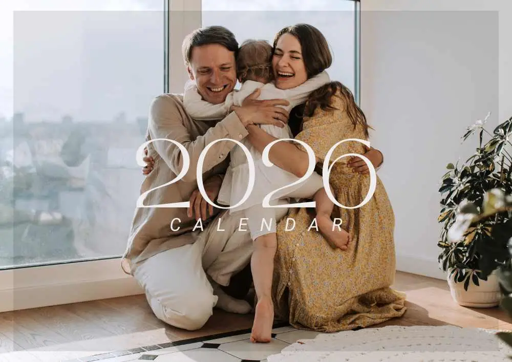 2026 Printable Calendar | Brown and White Minimal Trend Style Family 2026 Wall Calendar – Editable Template 2026 Printable Calendar | Brown and White Minimal Trend Style Family 2026 Wall Calendar – Editable Template