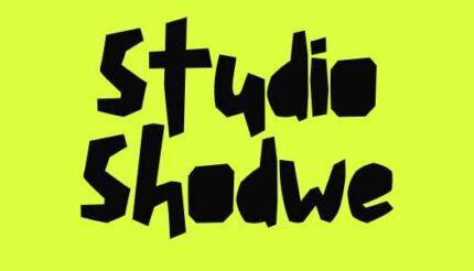 Editable Green Neon and Black Bold Creative Studio Business Card Template | Canva Design