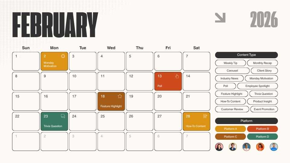 2026 Printable Calendar | Beige Business Minimalist Content Calendar 2026 – Editable Canva Template | Beige Business 2026 Printable Calendar