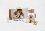 2026 Printable Calendar | Brown and Neutral Minimalist Family Calendar Wall Calendar – Editable Canva Template | Neutral Family 2026 Printable Calendar