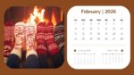 2026 Printable Calendar | Colorful Modern Photo Monthly Year 2026 Calendar – Editable Canva Template | Modern Photo 2026 Printable Calendar