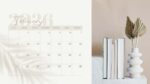 2026 Printable Calendar | Creamy Beige Aesthetic Photo Home Decor 2026 Monthly Calendar – Editable Canva Template | Creamy Beige 2026 Printable Calendar