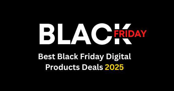 Best Black Friday Digital Products Deals 2025 Editable Templates, Planners & Canva Kits Yellow leaf solutions
