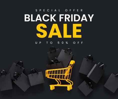 Black and Yellow Black Friday Sale Facebook Post Black and Yellow Black Friday Sale Facebook Post