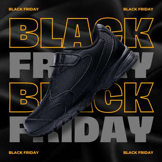Black and Yellow Black Friday Sale Instagram Post Black and Yellow Black Friday Sale Instagram Post