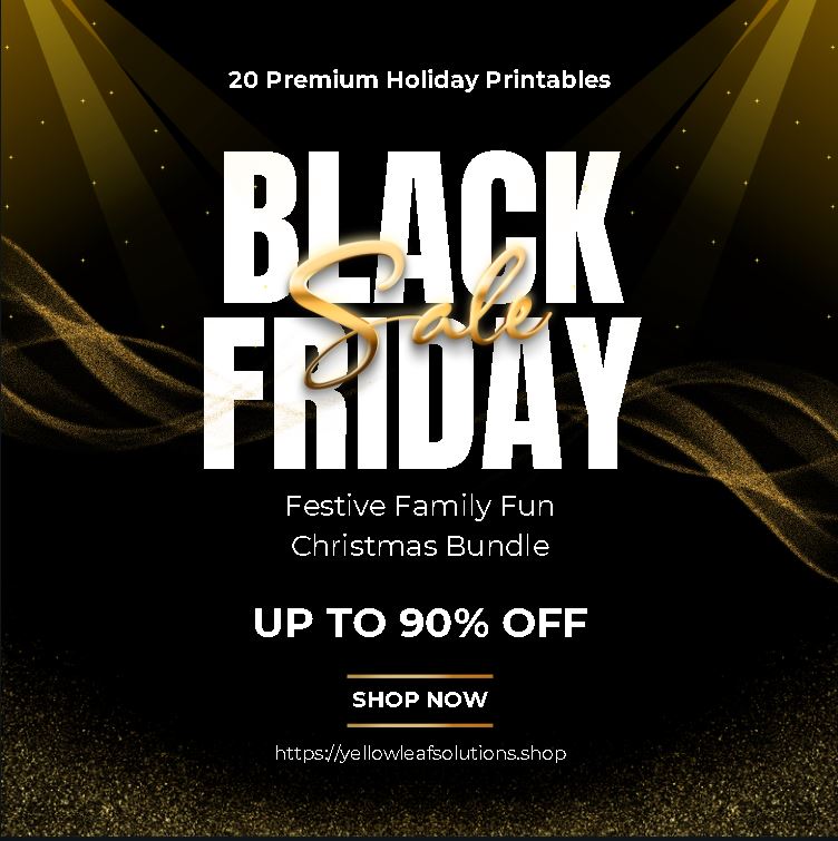 Black Friday Festive Family Fun Christmas Bundle