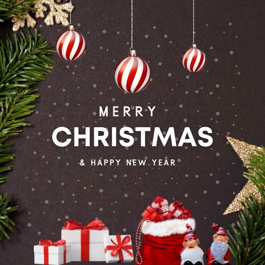 Merry Christmas and Happy New Year Instagram Post Merry Christmas and Happy New Year Instagram Post