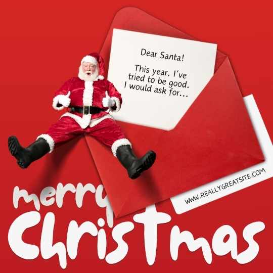 Red White Modern Christmas Letter Instagram Post Red White Modern Christmas Letter Instagram Post