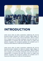 Navy Modern Business Plan Report Template – Editable Strategic Planning Document